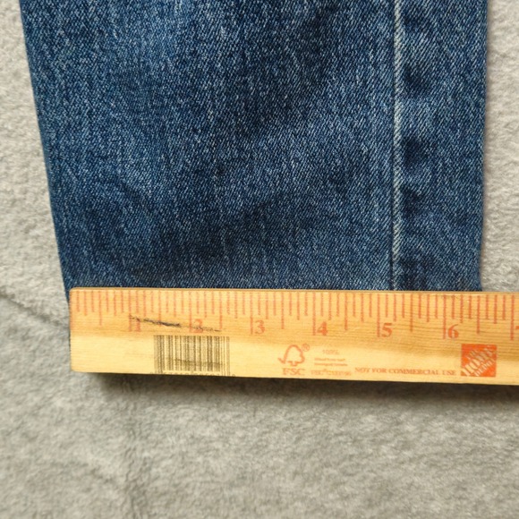 Hollister Slim Straight Mens Jeans 28x32 Medium Wash Blue Denim Stretch - Picture 9 of 9